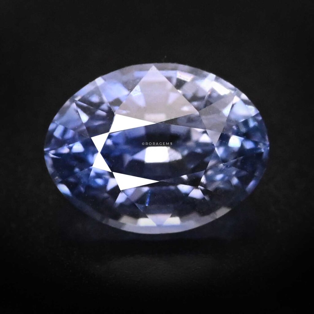 Blue Sapphire Oval Cut Clean Sri Lanka Gemstone නිල් මැණික පෙන්ඩන්ට් සඳහා