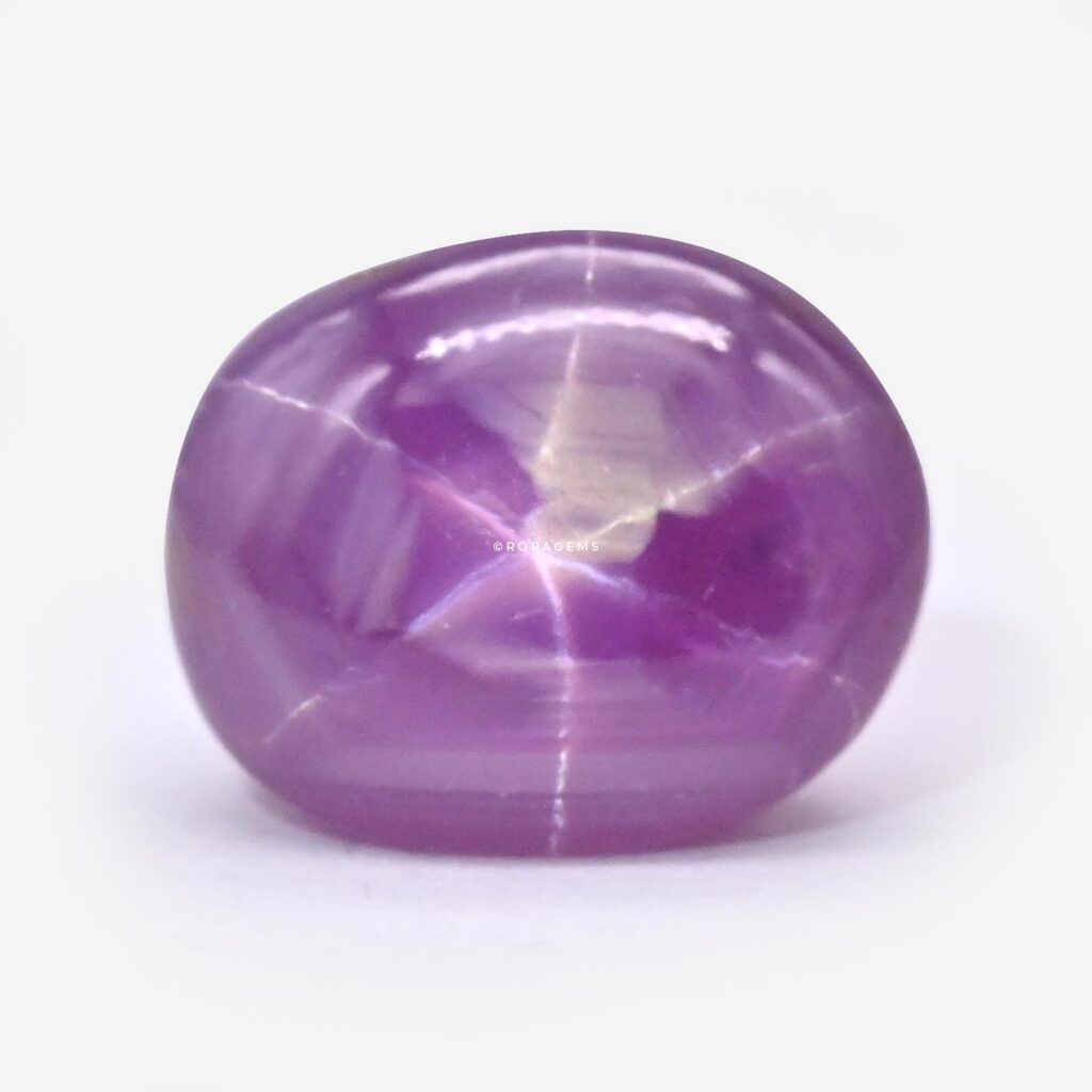 natural purple star sapphire stone sri lanka 2ct cabochon ආරුනුල් gem for astrology කොළඹ buyers