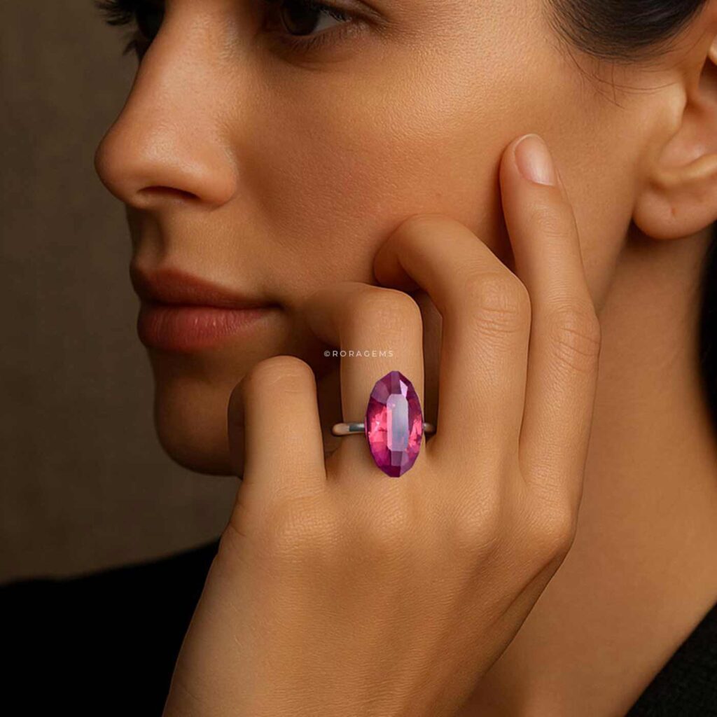 Original padparadscha padparacha pinkish orange sapphire sunset sapphire natural fancy cut gemstone, buy in Borella Colombo