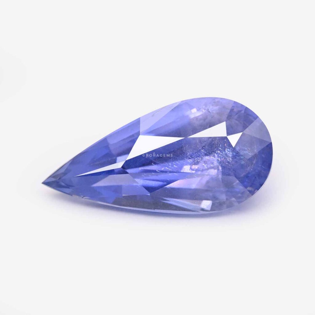 Buy natural blue sapphire pear shape 3 carat in Borella - Colombo, certified untreated neelam stone perfect for rings, pendants, and astrology use.