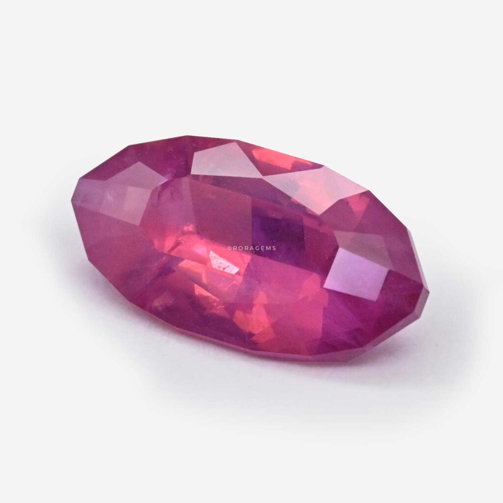 Natural padparacha padparadscha pink orange sapphire fancy cut gemstone, buy in Borella Colombo Sri Lanka