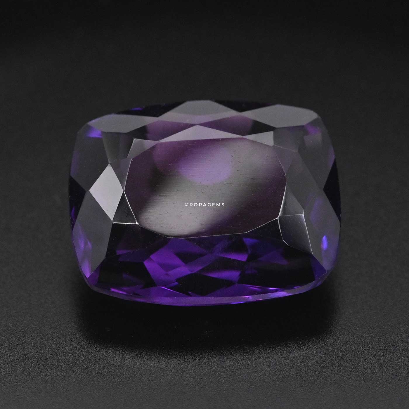 purple amethyst Améthyste gemstone for jewelry making natural treated cushion cut gem suitable for rings pendants