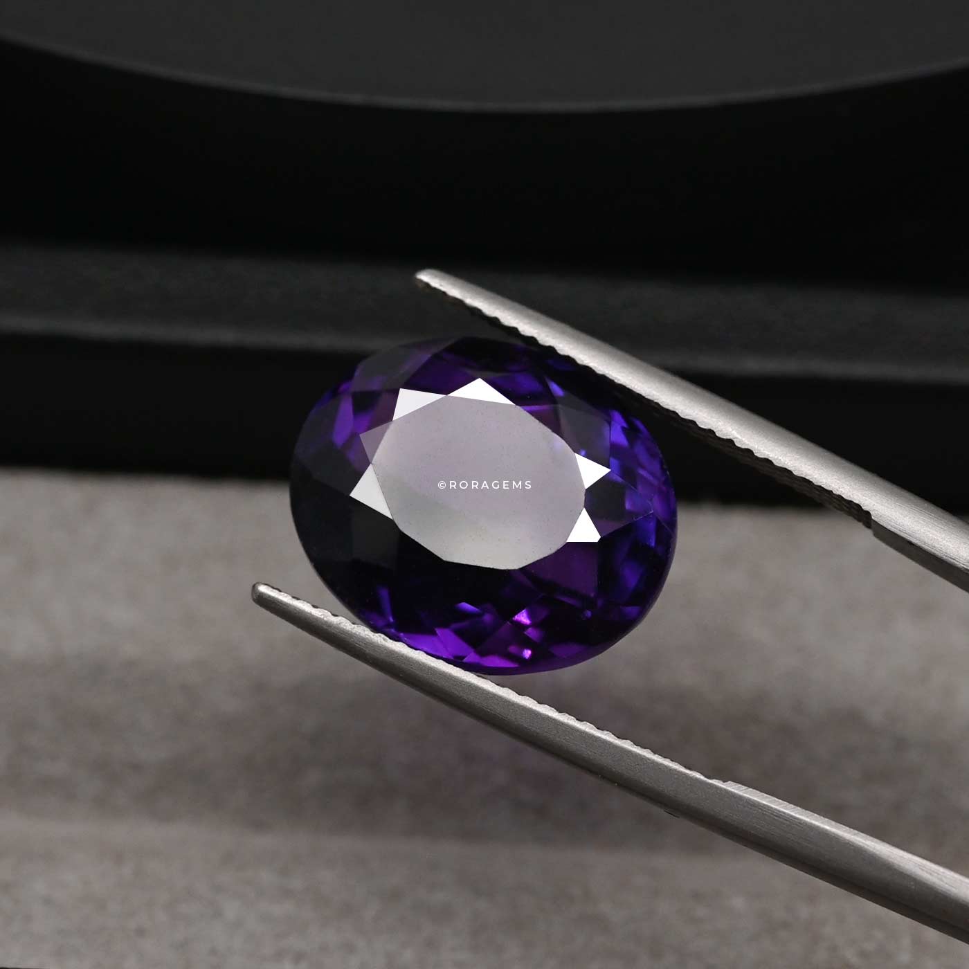 Buy Amethyst Ovel Online Purple Stone Oval Cut Gemstone Amethist Amathyst Ametyst Sri Lanka Borella Colombo International Shipping
