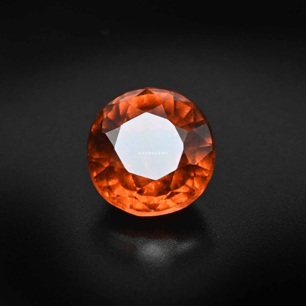 Hessonite Garnet suitable for rings, pendants, and January birthstone jewelry
