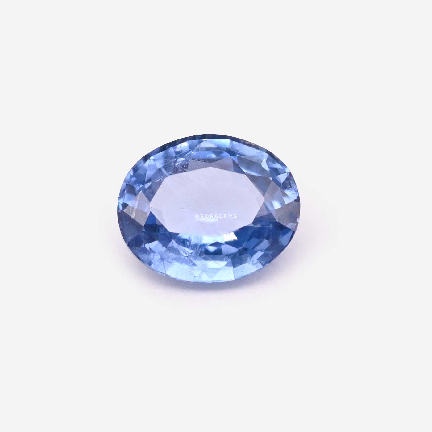 Blue Sapphire Neelam gemstone from Sri Lanka, natural corundum sapphire weighing 0.50 carat, oval cut, ideal for Saturn astrological purposes