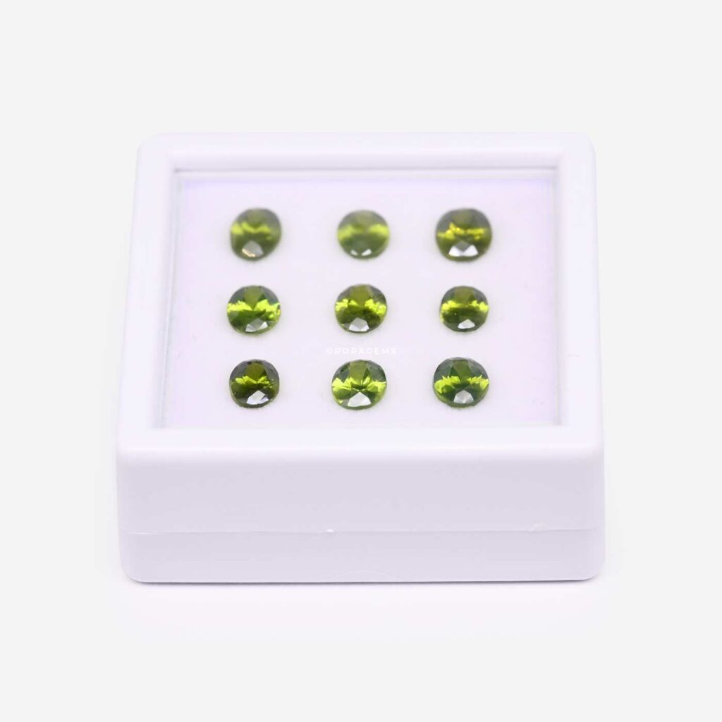 Pack of green semi-precious gemstones suitable for jewelry making, decoration ideas, wedding ideas and gemstone collections.