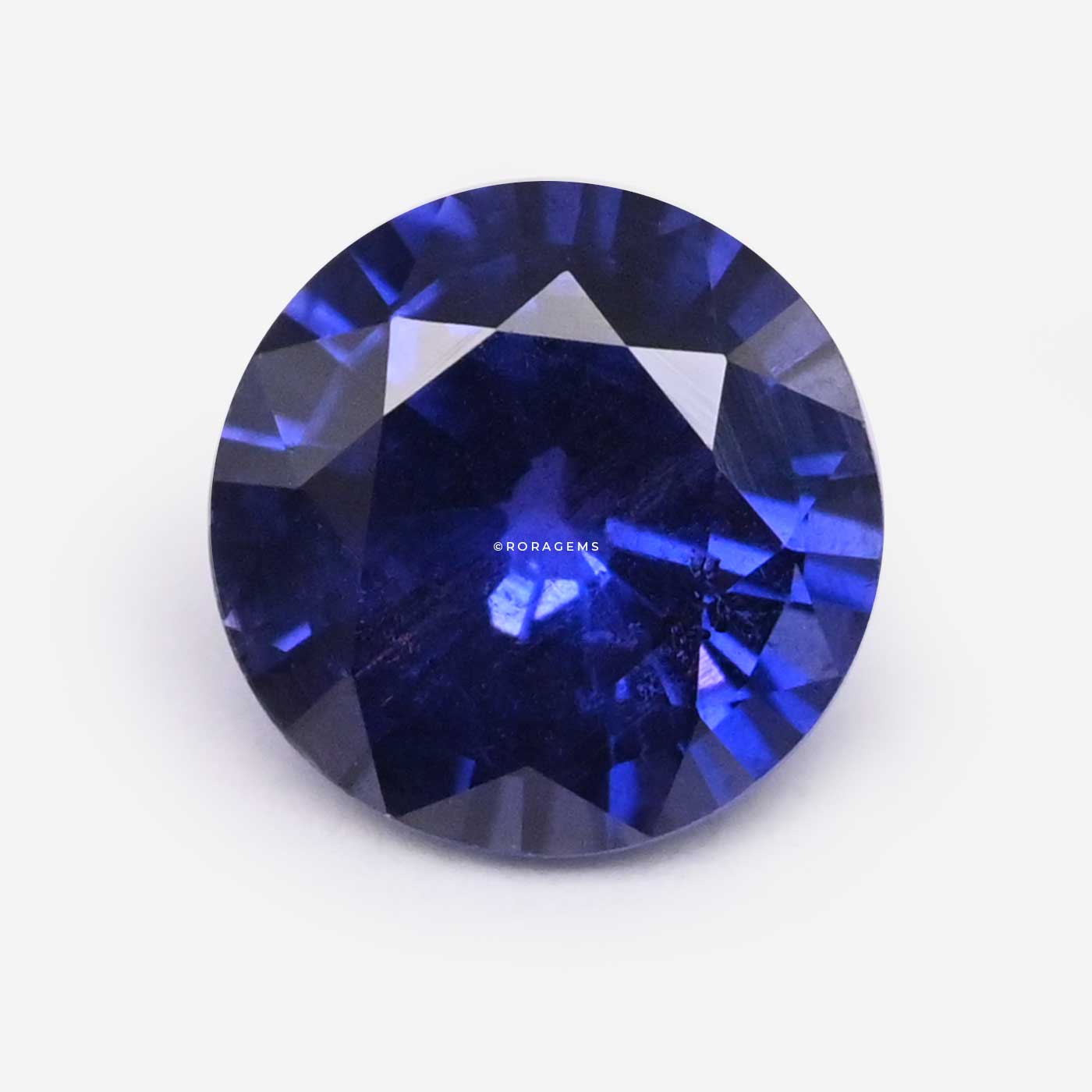 Natural 0.50 carat Royal Blue Sapphire from Sri Lanka, untreated unheated Ceylon half carat sapphire, genuine Neelam stone, premium blue gemstone for astrology, jewelry, and collectors.