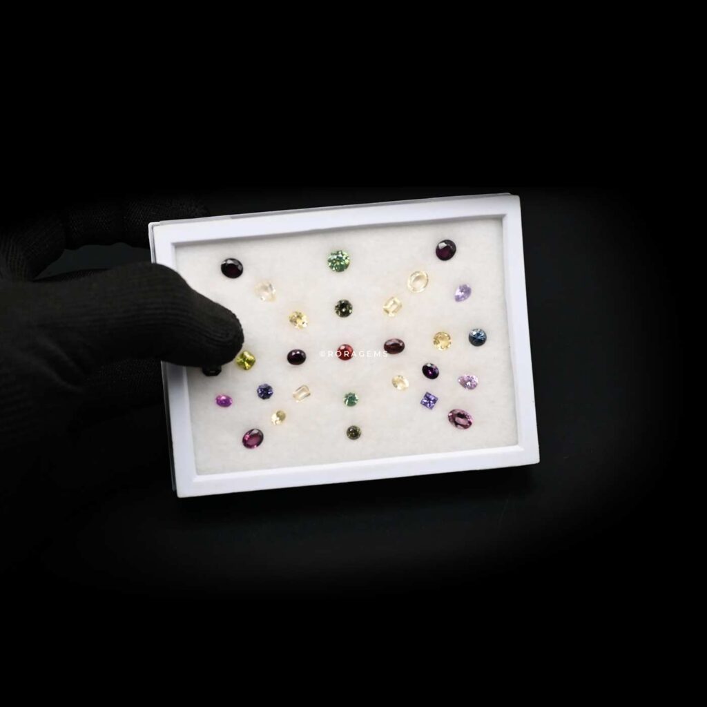 gemstone display presents gift box designed for represent sri lanka presentation and spiritual offering aesthetics