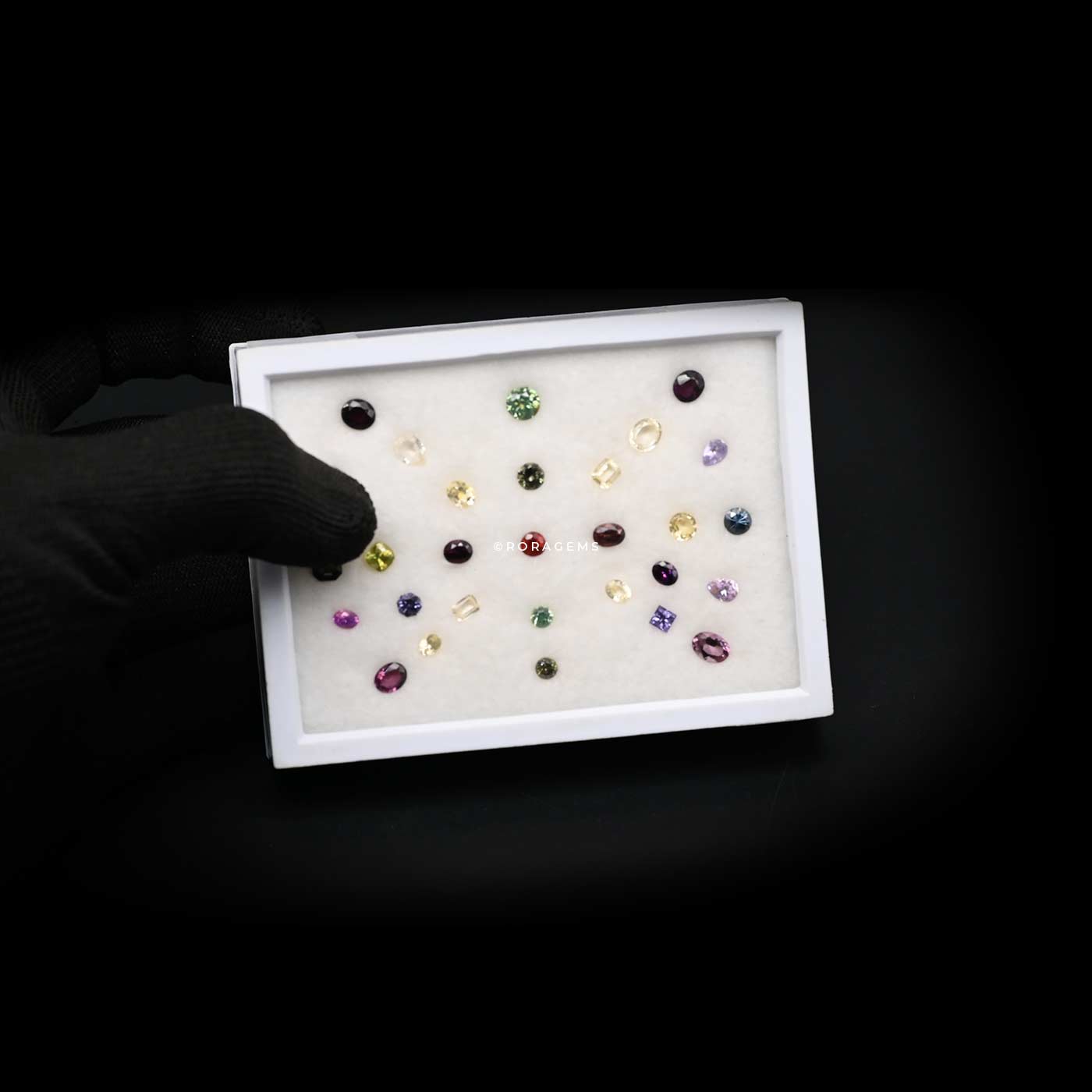 gemstone display presents gift box designed for represent sri lanka presentation and spiritual offering aesthetics