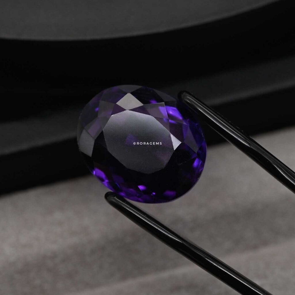 large oval purple Amethyst gemstone for jewellery making, rings, pendants, necklaces, custom jewellery designs students available now