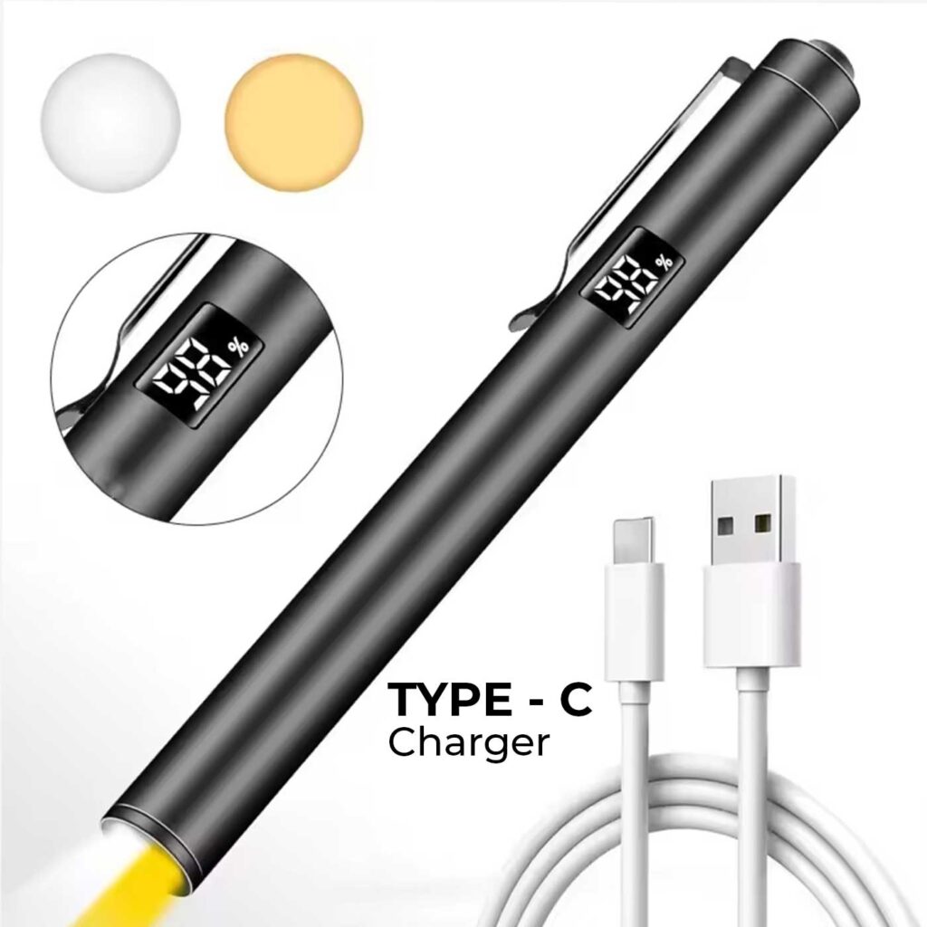 rechargeable nurse torch pocket inspection torch vehicle inspection penlight PCB inspection light paramedic penlight