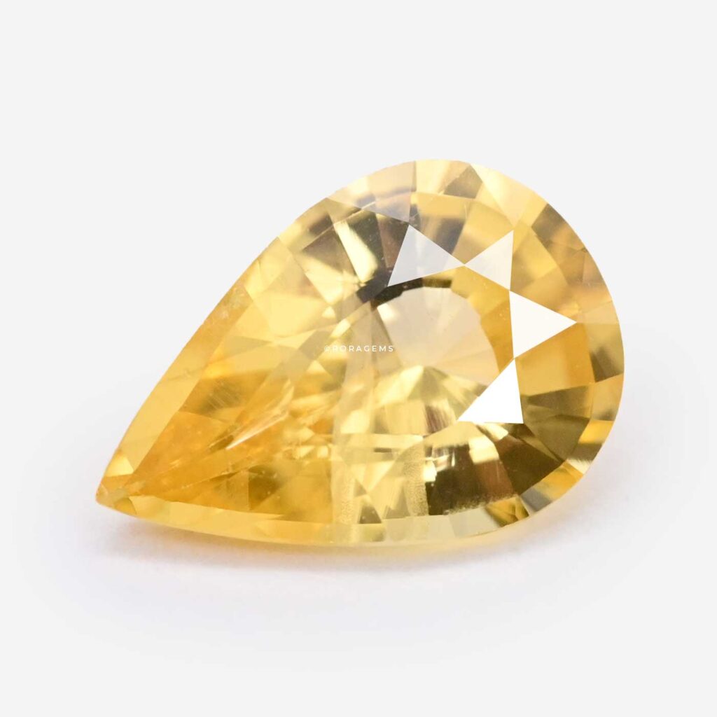 Natural Ceylon yellow sapphire Pukhraj gemstone for astrology and custom jewellery buy now